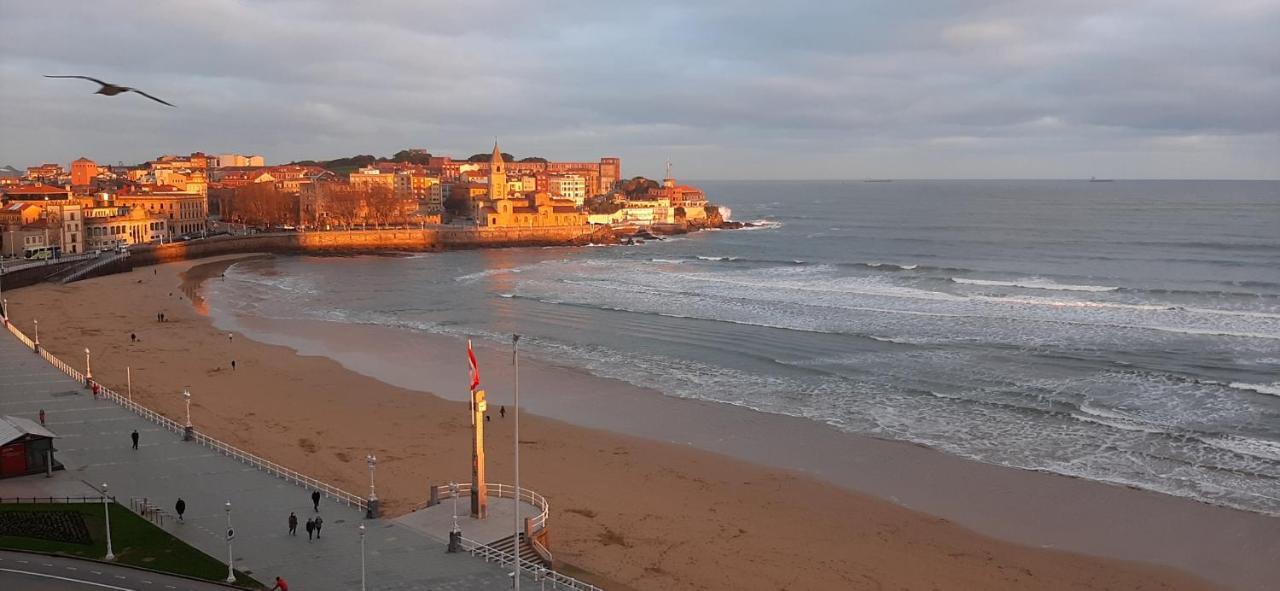 Hostal Verdemar Gijon Bagian luar foto
